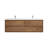 Azden 70.6" Wall-Mounted Double Bathroom Vanity Set-907666606