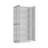 71'' H X 31.5'' W 6-Layer Bookcase With Glass Doors-Modern Elegance Meets Functionality