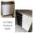 Dark-coffee+Light-grey Manufactured Wood Shoe Storage