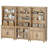 Scarlett 72.1"H X 101.6"W Bookcase With Drawers And Cabinets, Tall Book Case With Open Book Shelfs, Large Wood Bookcases Farmhouse Bookshelves For Living Room Bedroom Home Office Kitchen, 72''-298352883