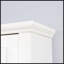 Armoire de rangement pour salle de bain en bois au-dessus de la toilette avec tablette réglable 23,62 x 7,72 x 67,32 po