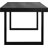 Clement Rectangular Metal Outdoor Dining Table , in. W in. D-91134559-90726783