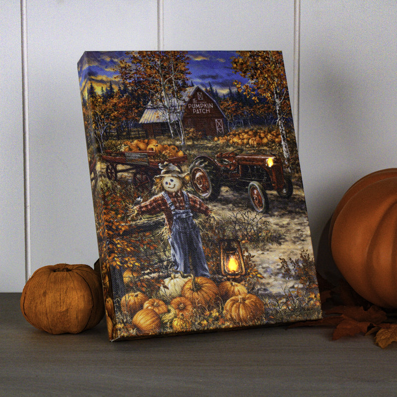 Mini fond de chevalet en toile citrouille 8 x 6
