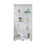 Vitrine lumineuse en verre à deux portes avec 4 tablettes-1222668276-1227913543
