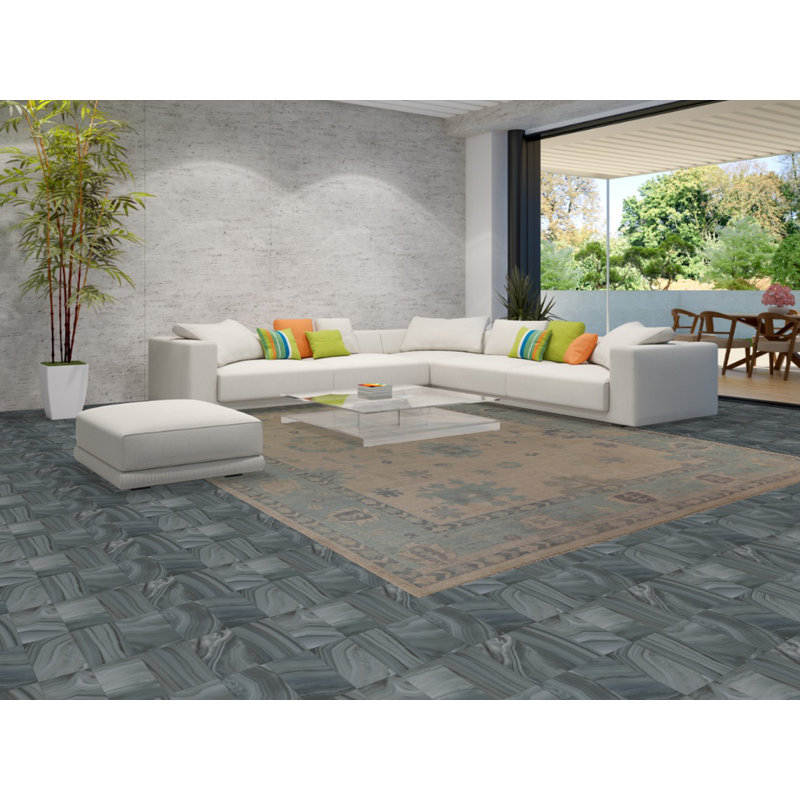 Vegetable Dye Oushak Large Area Rug