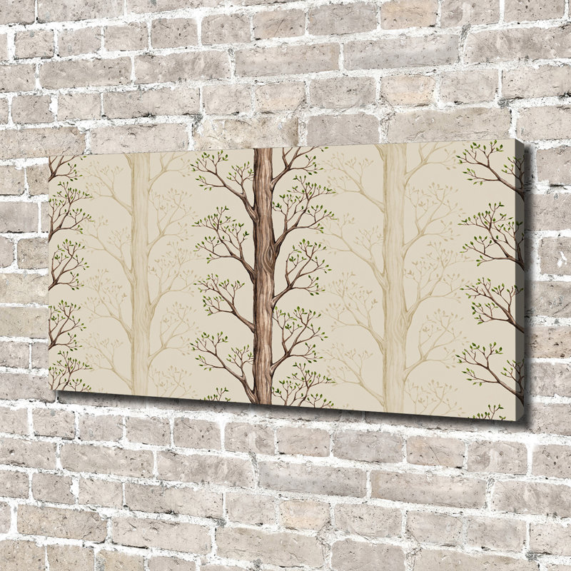 Trees - Wrapped Canvas Print, 70cm H x 140cm W