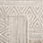 Vermont Hand Woven Wool/Cotton Striped Rug in Beige/Gray-1053236928