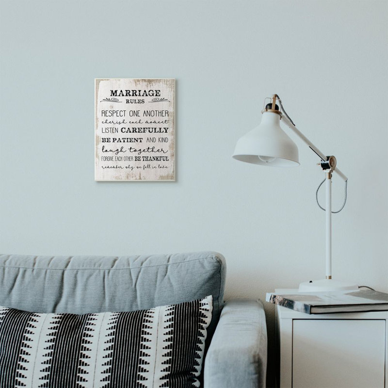 « mariage rules », art de texture, H 15 po x l 10 po x P 0,5 po, Plaque murale