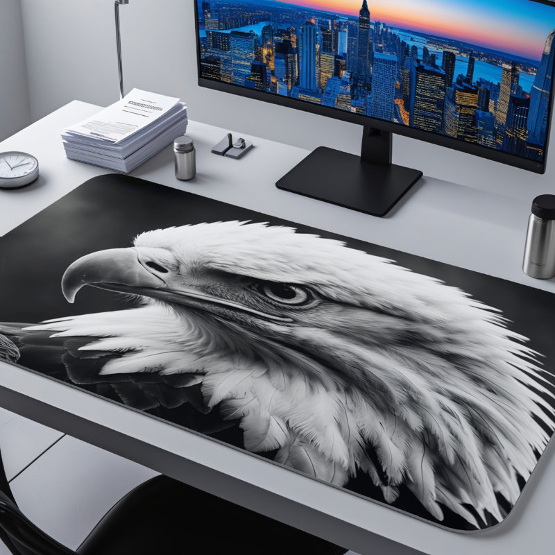 Polyester Desk Pad, 31.5x15.5