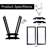 22-Inch V-Shape Adjustable Firewood Rack - Durable Iron, Rust-Resistant, High Capacity