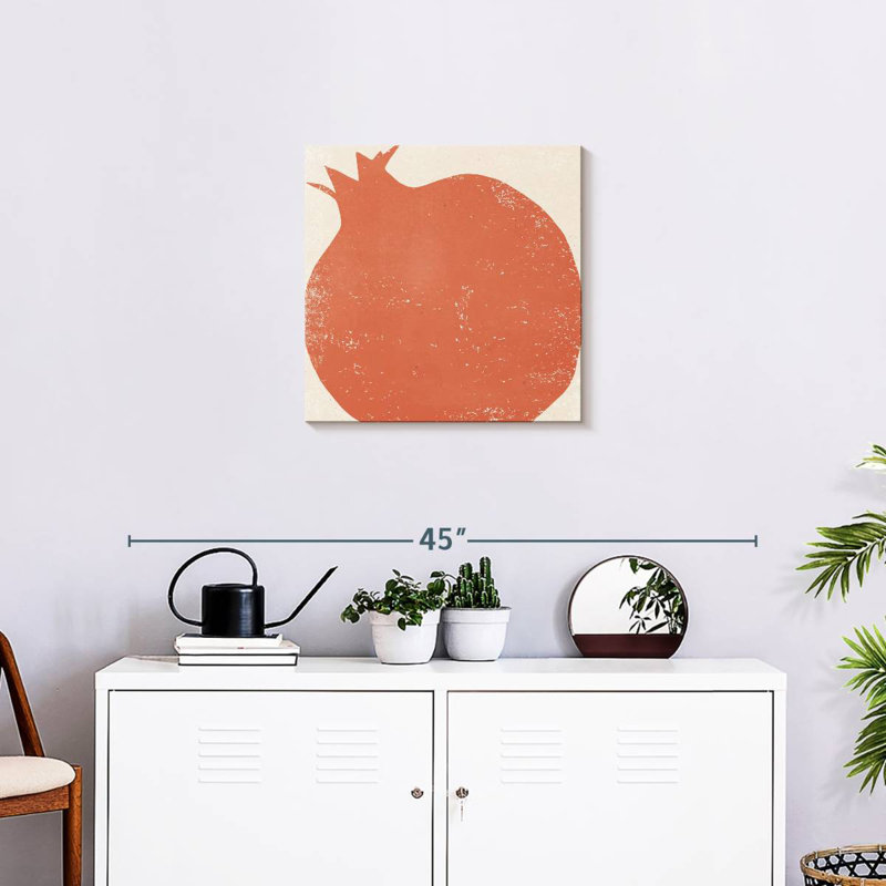 Yarlin Graphic Fruit, 20" H x 20" W
