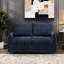 Bleu marine avec port de charge et futon compartiment de rangement pratique, sacs et coussins de siège réglables