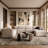 Adkinson Glass Top Coffee Table