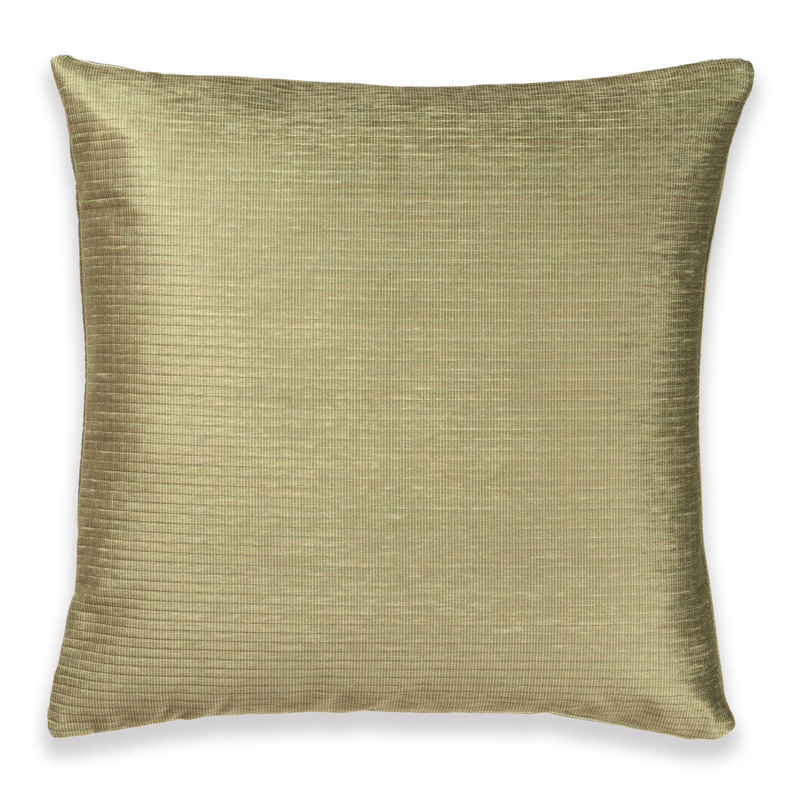 All Modern Wild Fern Stripe Throw Pillow, Polyester, Square 16"