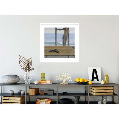 Pacific by Alex Colville -Framed Giclee Print
