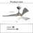 52" 3 - Blade LED Standard Ceiling Fan with Remote Control and Light Kit Included-723546621