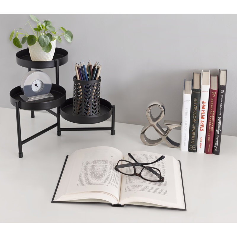 Oquendo Plant Stand, Black