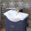 Ensemble de meuble-lavabo simple 24 po bleu