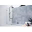 Vela 26 in. x 58.25 in. Frameless Single Fixed Bath Panel-1807413090