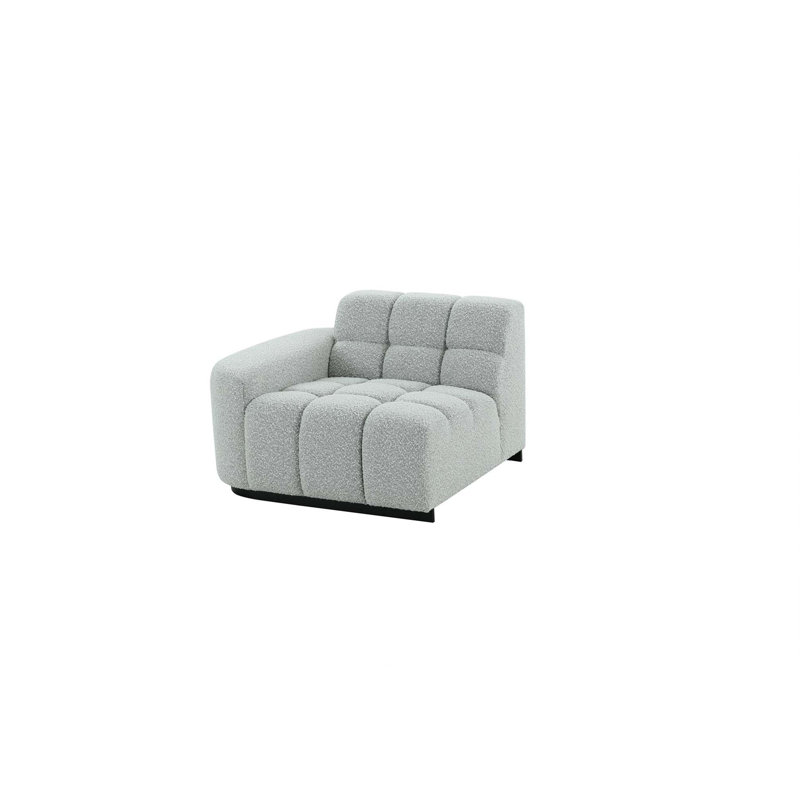 Canapé modulaire rembourré 4 pièces Shirelle, H 31 po x l 80 po x P 38 po
