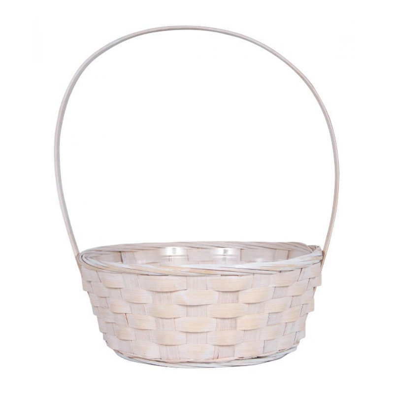 Panier à mèches/en rotin, H 14 po x l 8,5 po x P 8,5 po, Brun