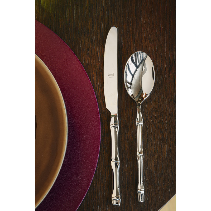 MEPRA Bali Stainless Steel Flatware Set, Silver