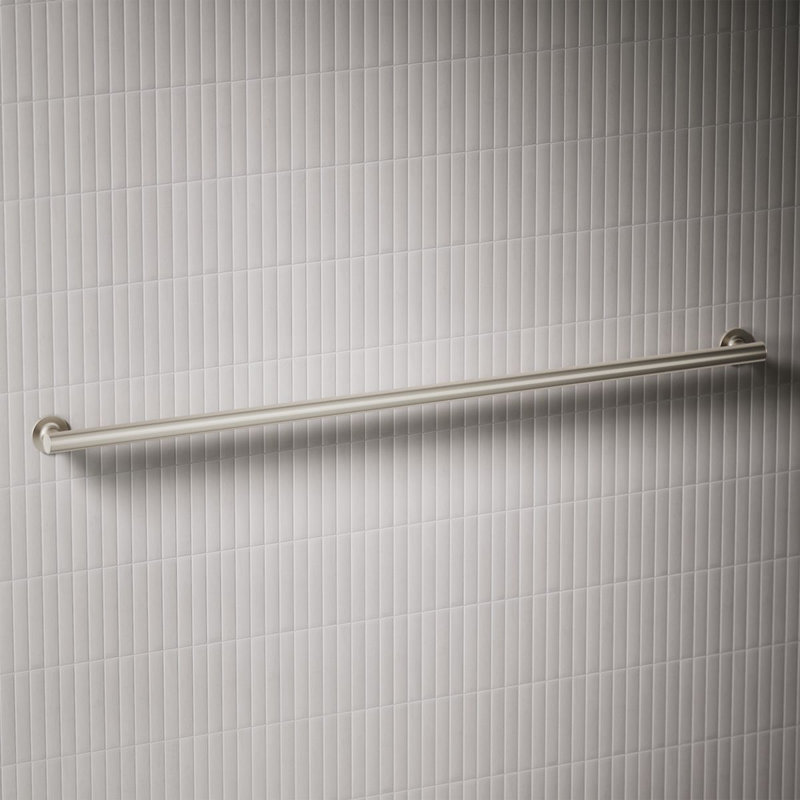 Purist Grab Bar, Brushed Stainless, 48"W