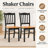 Weldy 18 " H Rubberwood Solid Wood Side Chair-449722700