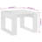 Side Table Engineered Wood Square Minimalist-958575165