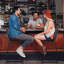 Chaises de salle à manger, tabouret de comptoir et tabourets de bar Scher-86814200-86814201