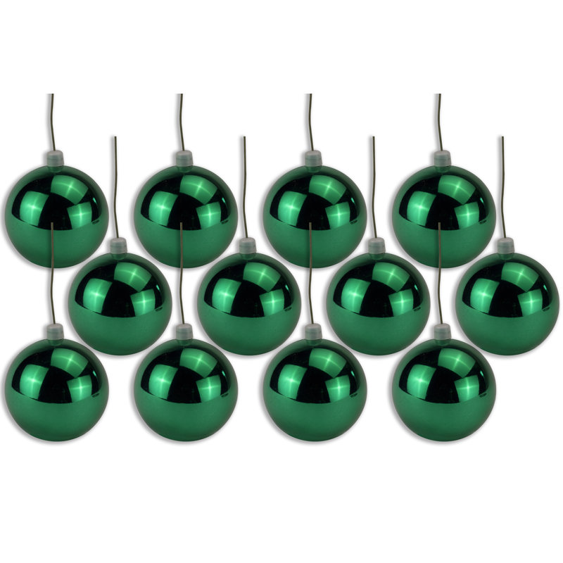 Ornement boule solide, Vert