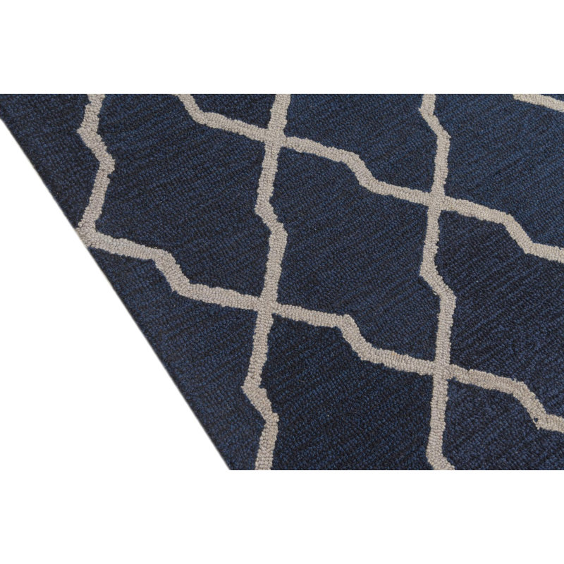 Tapis bleu marine Orlando