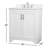 Moore 30'' Single Bathroom Vanity with Engineered Marble Top-1751763515