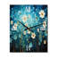 Horloge murale turquoise-99630673