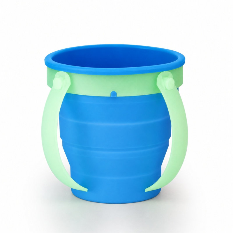 Bol de service en plastique Chaker, Bleu
