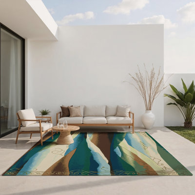 Tapis intérieur et extérieur Radiant Peaks