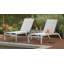 Argento And Travira Outdoor Chaise Lounge-796745058