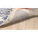 Oakton Hand Tufted Wool/Cotton/Latex Damask Rug in Blue/Ivory