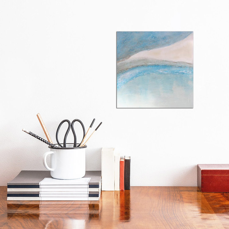 Beach by KR MOEHR - Wrapped Canvas Gallery-Wrapped Canvas Giclée, 30.48 cm H x 30.48 cm W