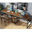 Bureau double 78,7 "pour deux personnes avec tablettes (sans la chaise)