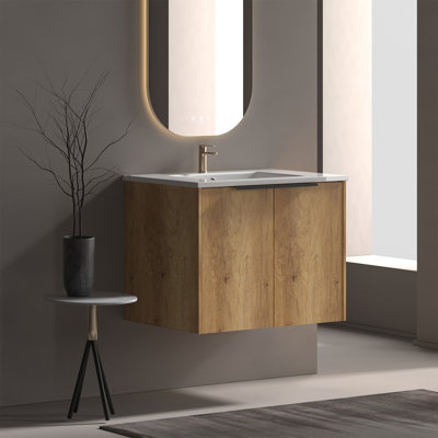 Meuble-lavabo moderne (doit inclure le meuble-lavabo et le lavabo), MDF Home