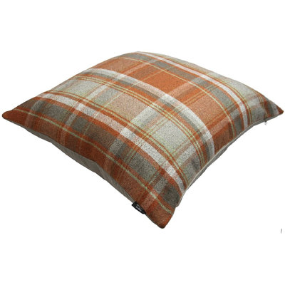 Plaid Square Floor Cushion