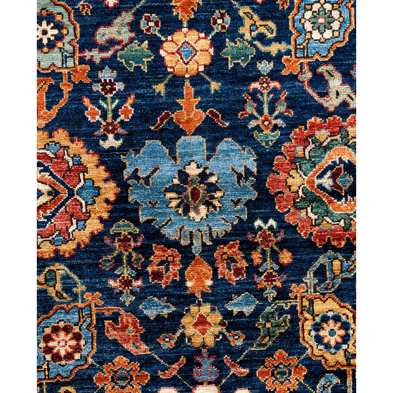 Serapi One-of-a-Kind 9' 2" X 11' 9" Hand Knotted Area Rug