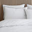 Cotton Piped Duvet Cover Set-93138347