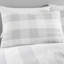 Seersucker Gingham Polyester Chequered Duvet Cover Set with Pillowcases-96715332-96715331