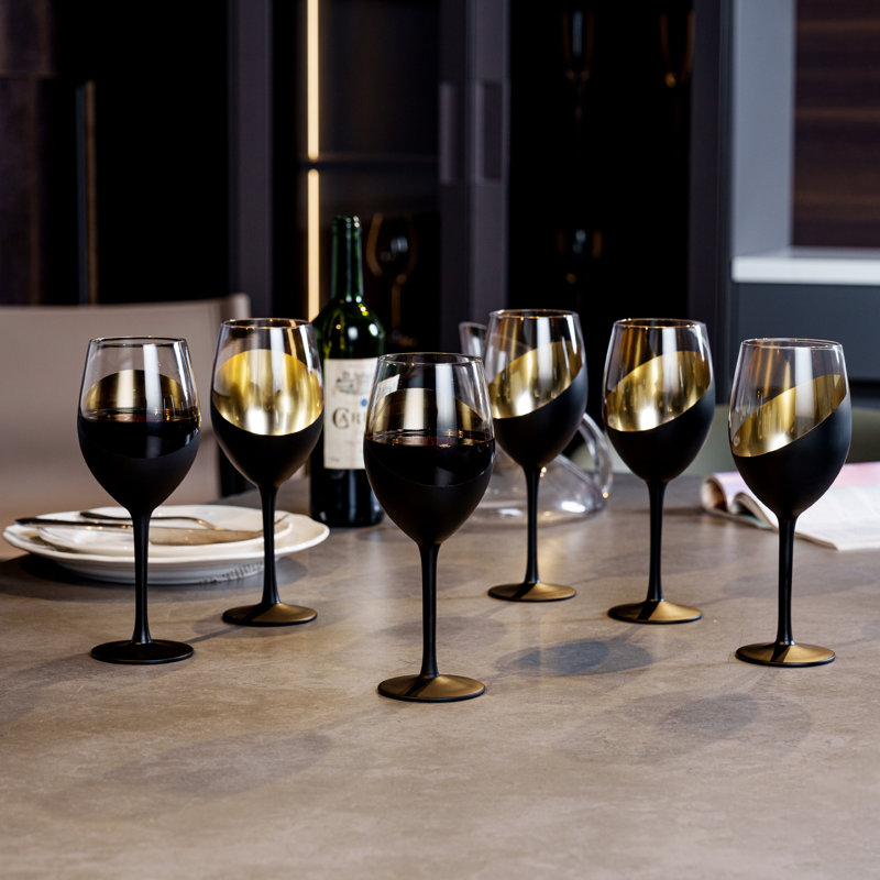6 Piece 414ml White Wine Glass Set
