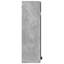 Bathroom Mirror Cabinet Concrete Grey 64X20x66.5 Cm Engineered Wood