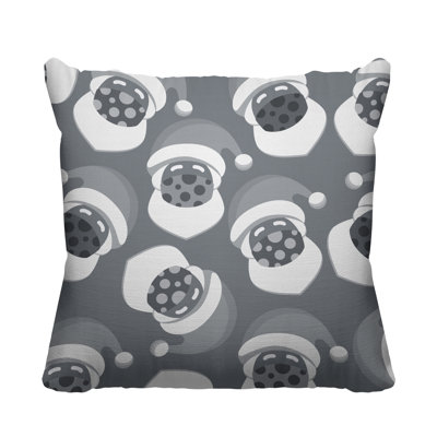Santa Claus Indoor/Outdoor Throw Pillow