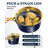 Granitestone Charleston Collection Hammered Navy 15 Piece Nonstick Cookware Set with Utensils