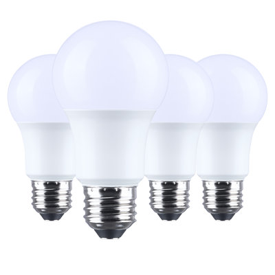 A19 LED, Non-Dimmable Light Bulb, E26/Medium (Standard) Base
